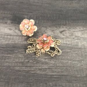 Matching ring and bracelet set never worn!